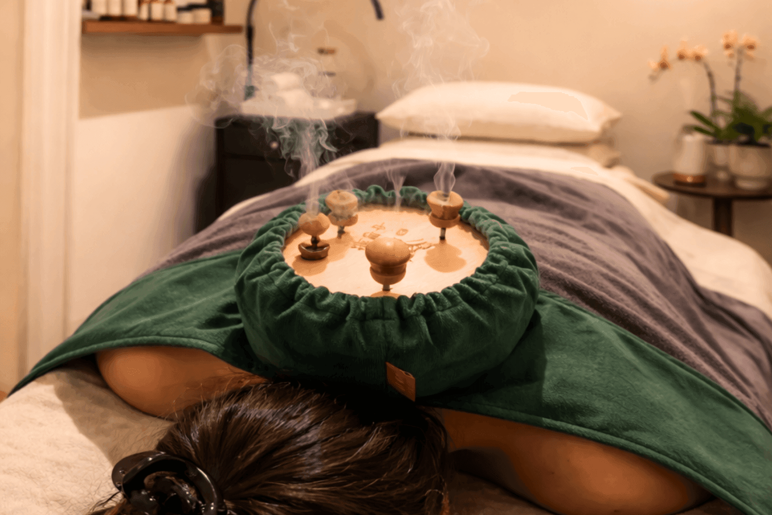 Cupping therapy treatment